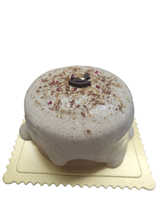 伯爵茶奶蓋朱古力忌廉朱古力蛋糕(木馬款)