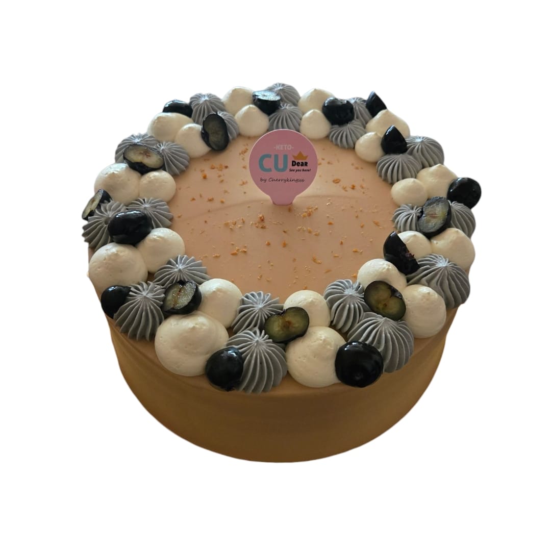 藍梅咖啡忌廉朱古力蛋糕