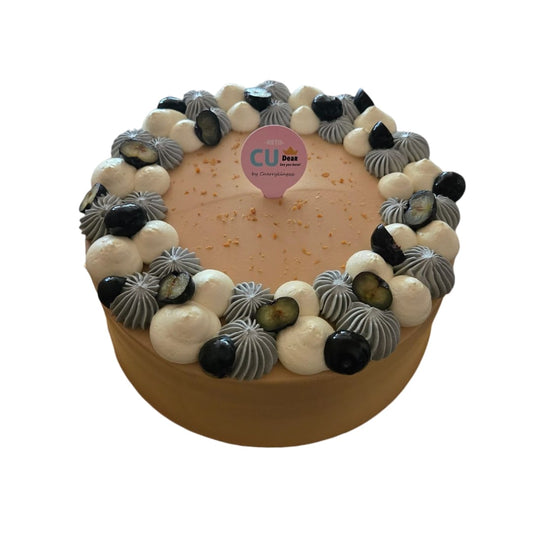 藍梅咖啡忌廉朱古力蛋糕