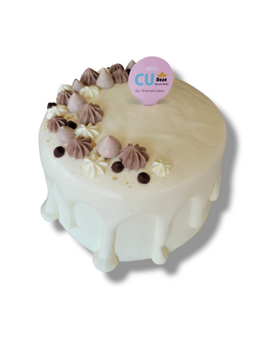 原味奶蓋原味忌廉朱古力蛋糕