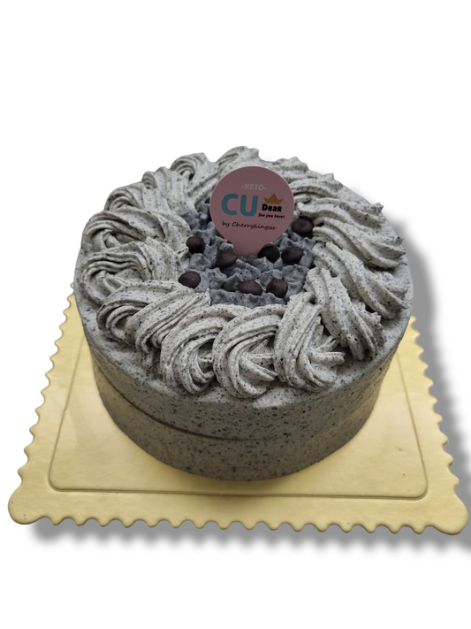 黑芝麻忌廉朱古力蛋糕