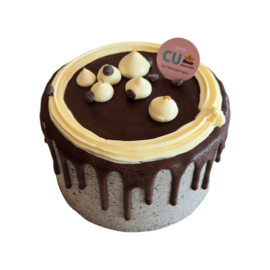 黑芝麻忌廉朱古力蛋糕